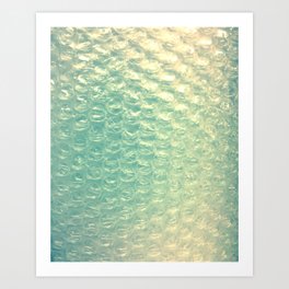 Bubble wrap Art Print