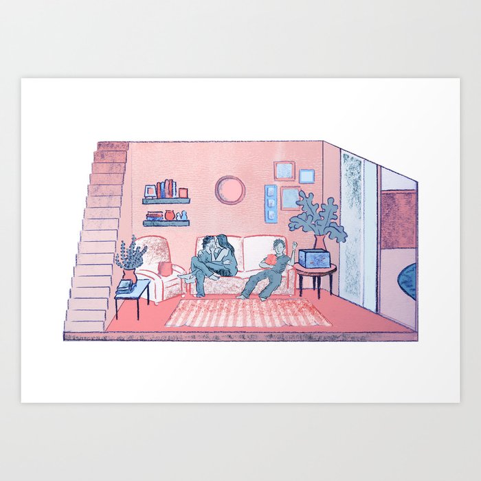 The Lounge Art Print