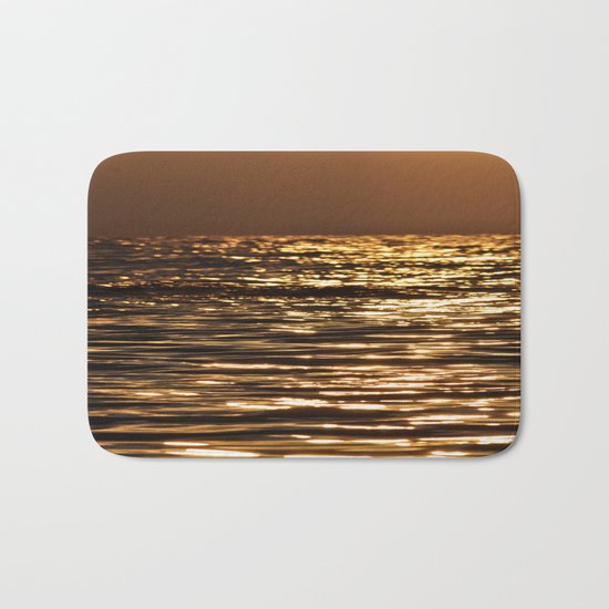 Sea sunset Bath Mat