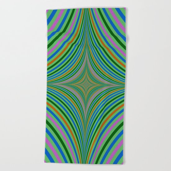 Falling into Infinity Beach Towel