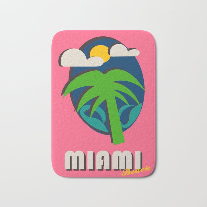 Miami Beach Bath Mat