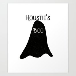 Housties boo Art Print