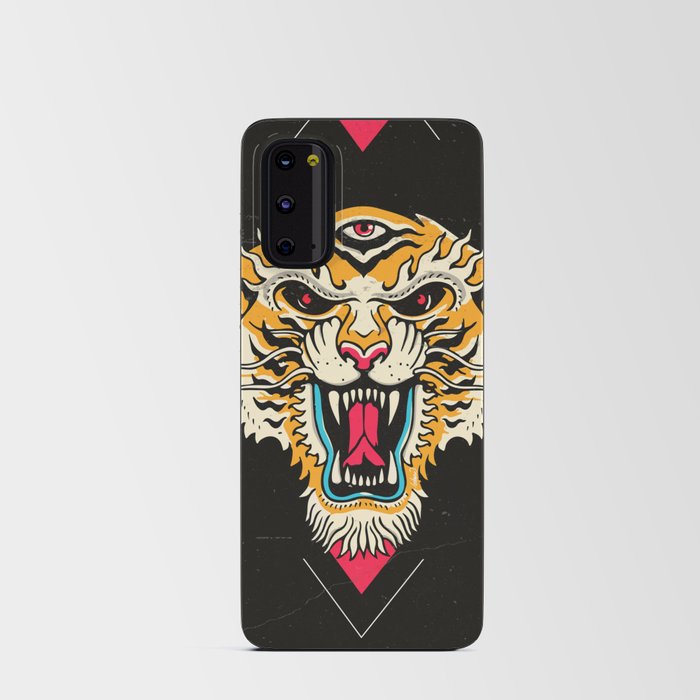 Tiger 3 Eyes Android Card Case