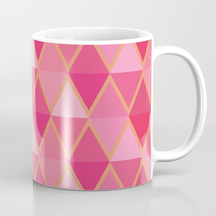 Pink and Gold Coffee Mug