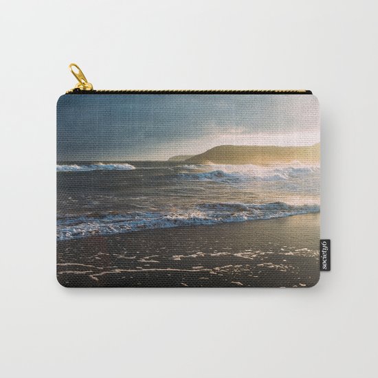 Misty Ocean #sunset Carry-All Pouch