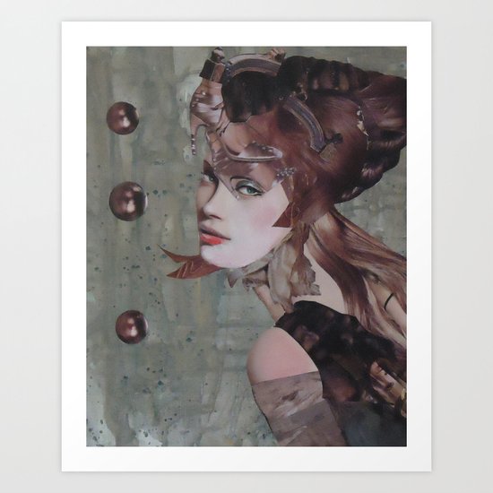 Taupe Art Print