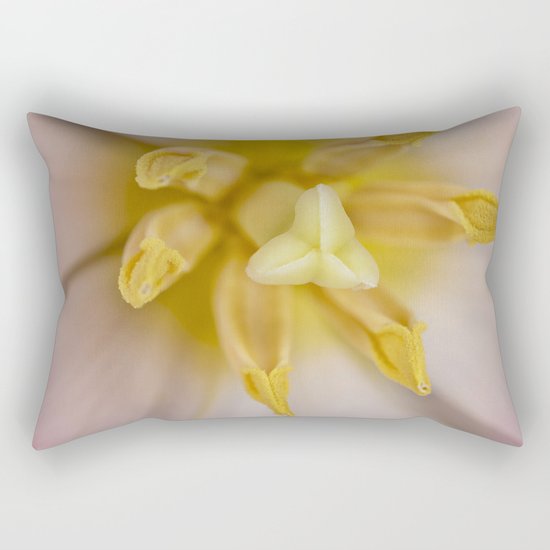 Inside a Tulip Rectangular Pillow