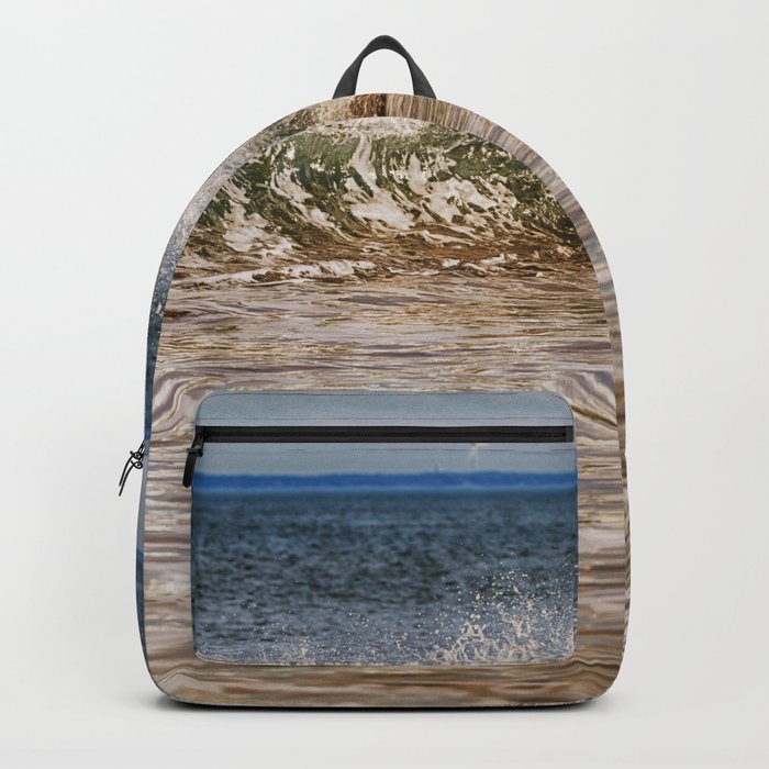 Beach Wave Backpack