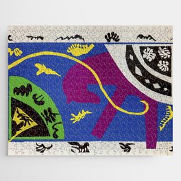 henri matisse cutout papers Jigsaw Puzzle