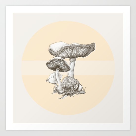 Fungi Art Print