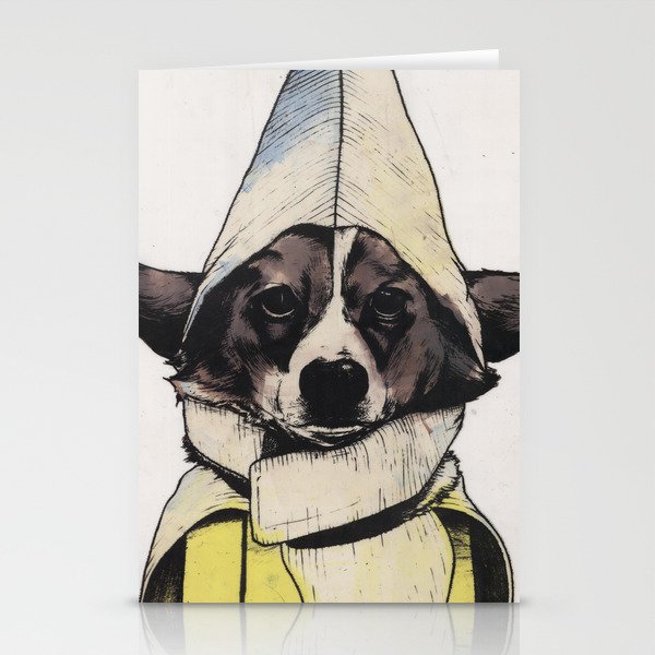 Banana Dog Stationery Cards