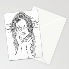 close your eyes, then you will see Stationery Cards