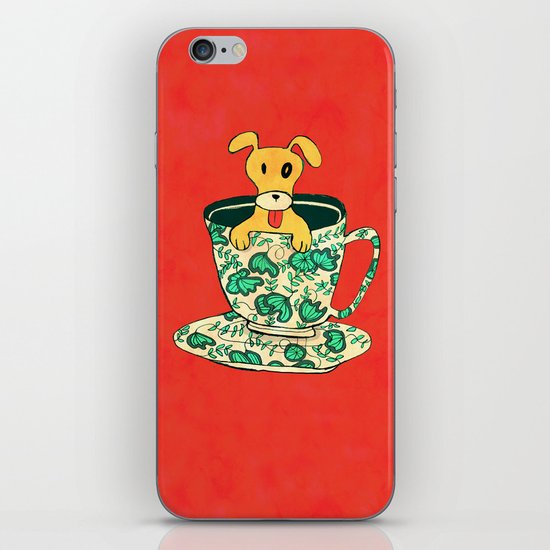 Dinnerware Sets - puppy in a teacup iPhone Skin