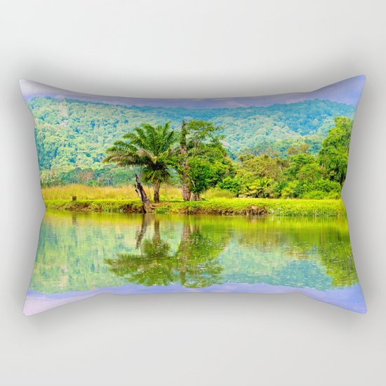 RIVER MIRROR Rectangular Pillow