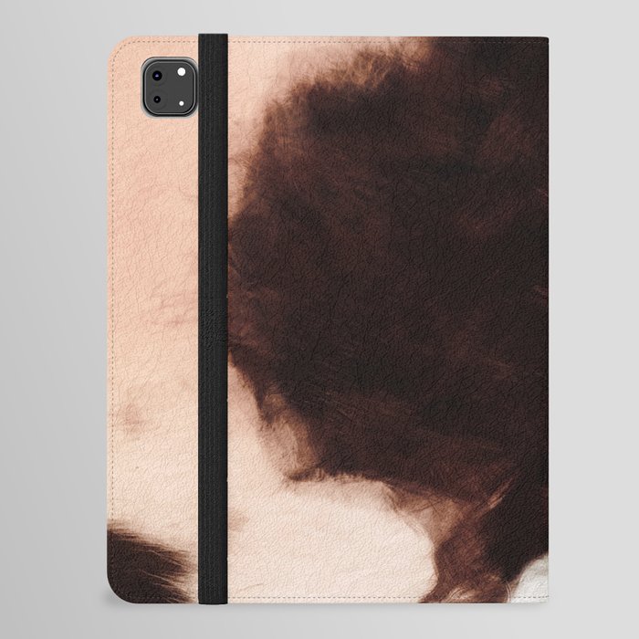 Dark Cowhide Fur (digitally created) iPad Folio Case