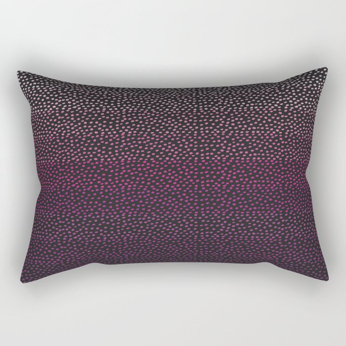 Ombre Dots Rectangular Pillow