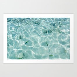 Fishes Underwater Art Print
