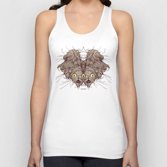Wet Cats Unisex Tank Top