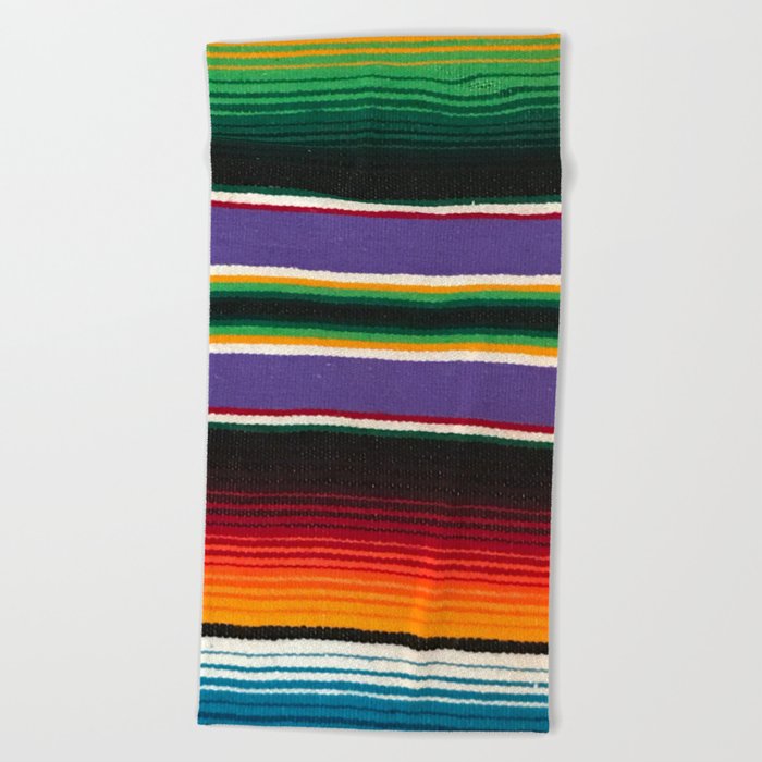 Mexican Serape Beach Towel By Tsalaz1 Society6 Mexican Serape Beach Towel