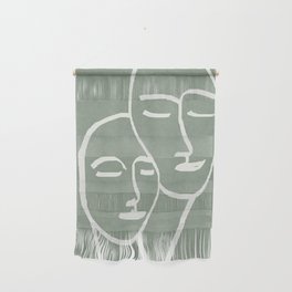 Abstract Masks Wall Hanging