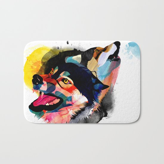 Wolves Bath Mat