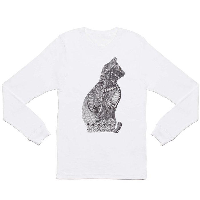 Zen Kitty Long Sleeve T Shirt