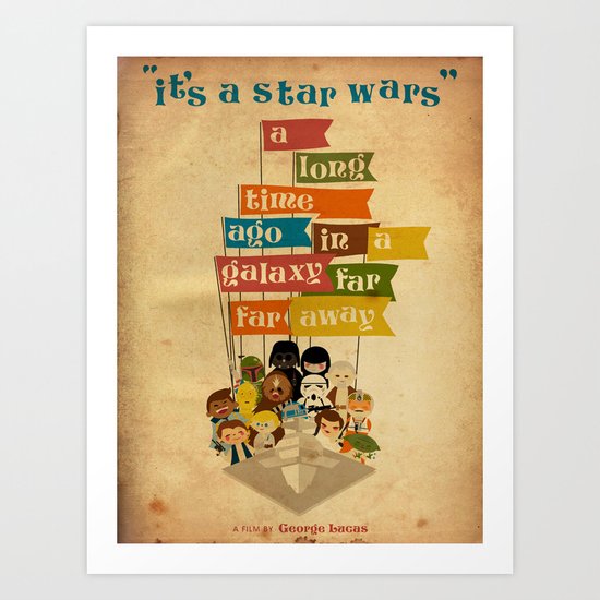 It's A Star Wars Art Print