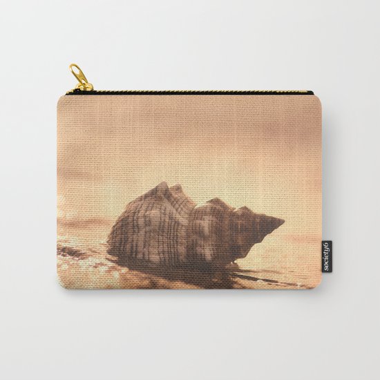 Big Shell on the sea Carry-All Pouch