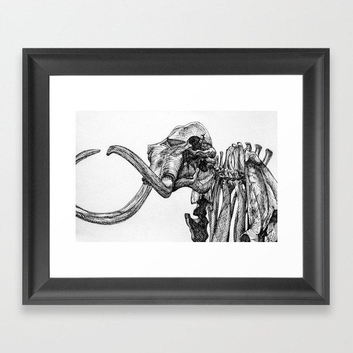 Mammoth Framed Art Print