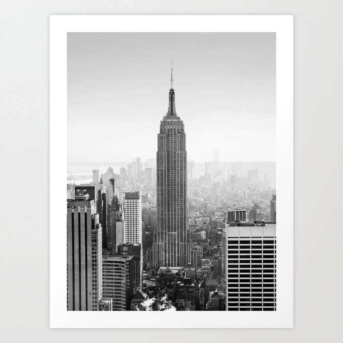 New York, Empire State Building Art Print