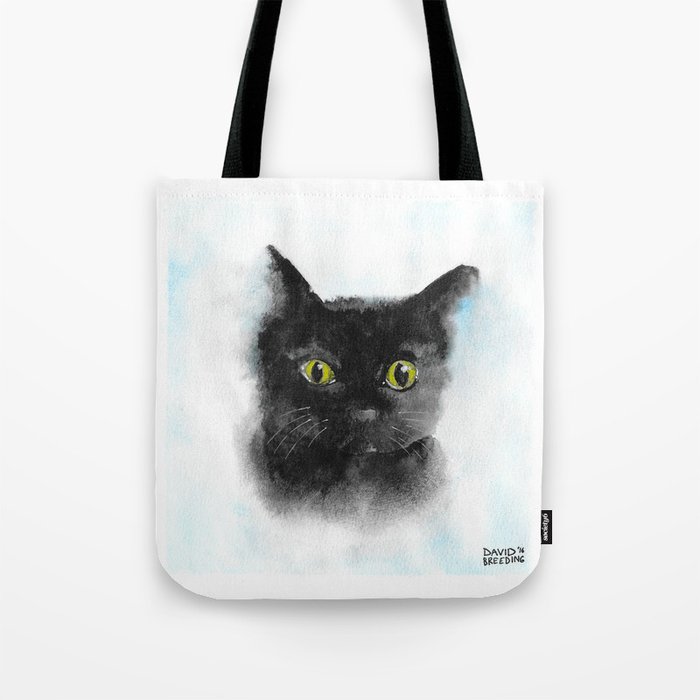 Black Cat Tote Bag By Davidowenbreeding Society6