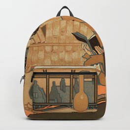 Reading Woman - Georges de Feure Backpack