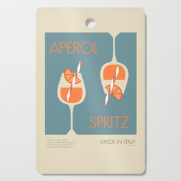 Aperol Spritz Retro Poster Cutting Board