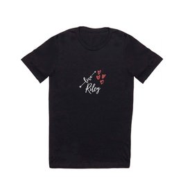 love and red heart-I love Riley T Shirt