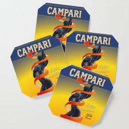 Campari Vintage Orange Peel Design Type 1 Coaster