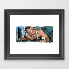 Die Hard - Come Out to the Coast Framed Art Print
