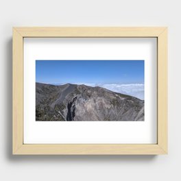 Above the Clouds Recessed Framed Print