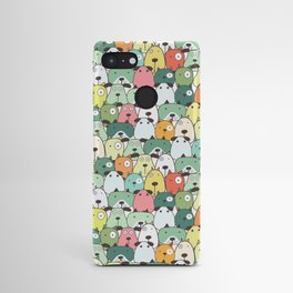 silent cats art prints Android Case
