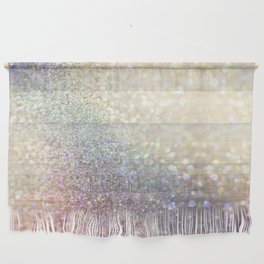 Luxurious Iridescent Glitter Wall Hanging
