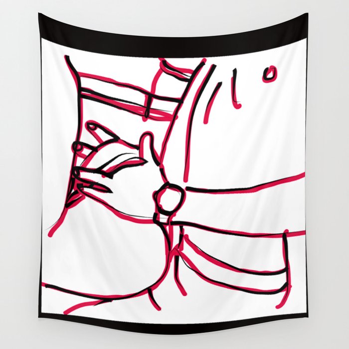 Body Moves Wall Tapestry