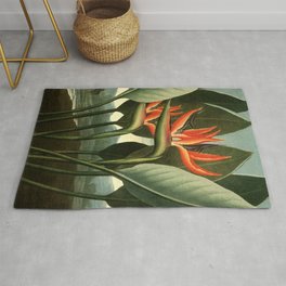 Birds of Paradise : Temple of Flora Rug