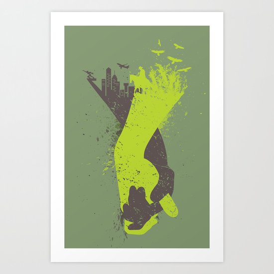 Living With Harmony Art Print