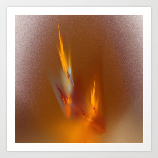 flames Art Print