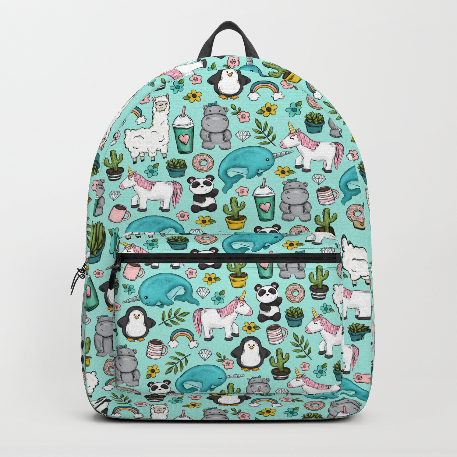 unicorn emoji backpack