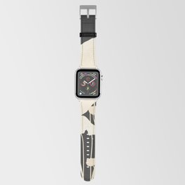 Minimal Abstract Poppy Flower 5 Apple Watch Band