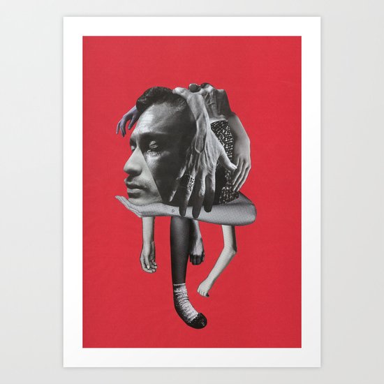 Sad Art Print