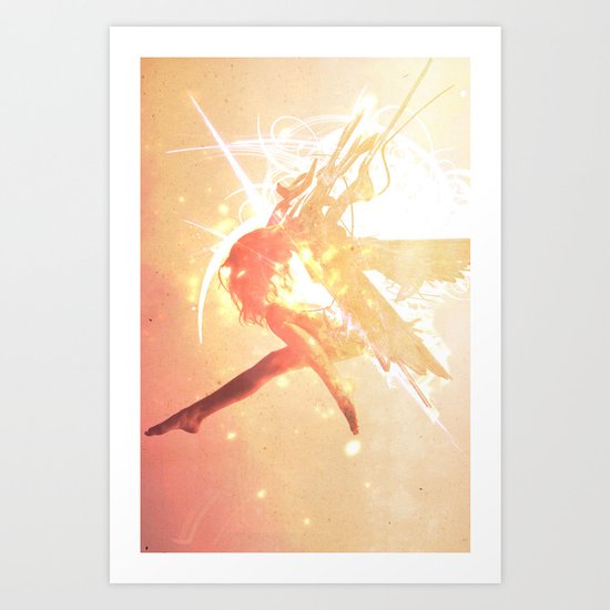 Fallen Angel Art Print