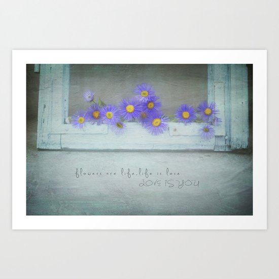 Love is You Art Print
