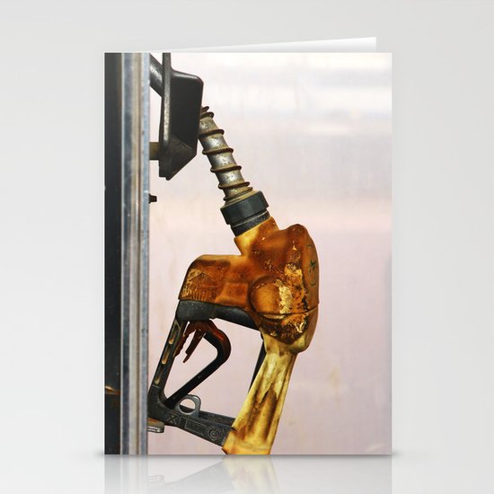 Gas Station Stationery Cards