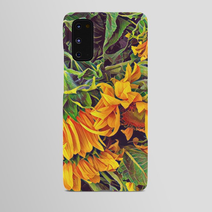 Sunflower Artwork Android Case
